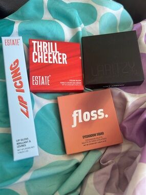 4 piece BN makeup Estate Thrill Cheeker Cream Blush - Peach (Estate)